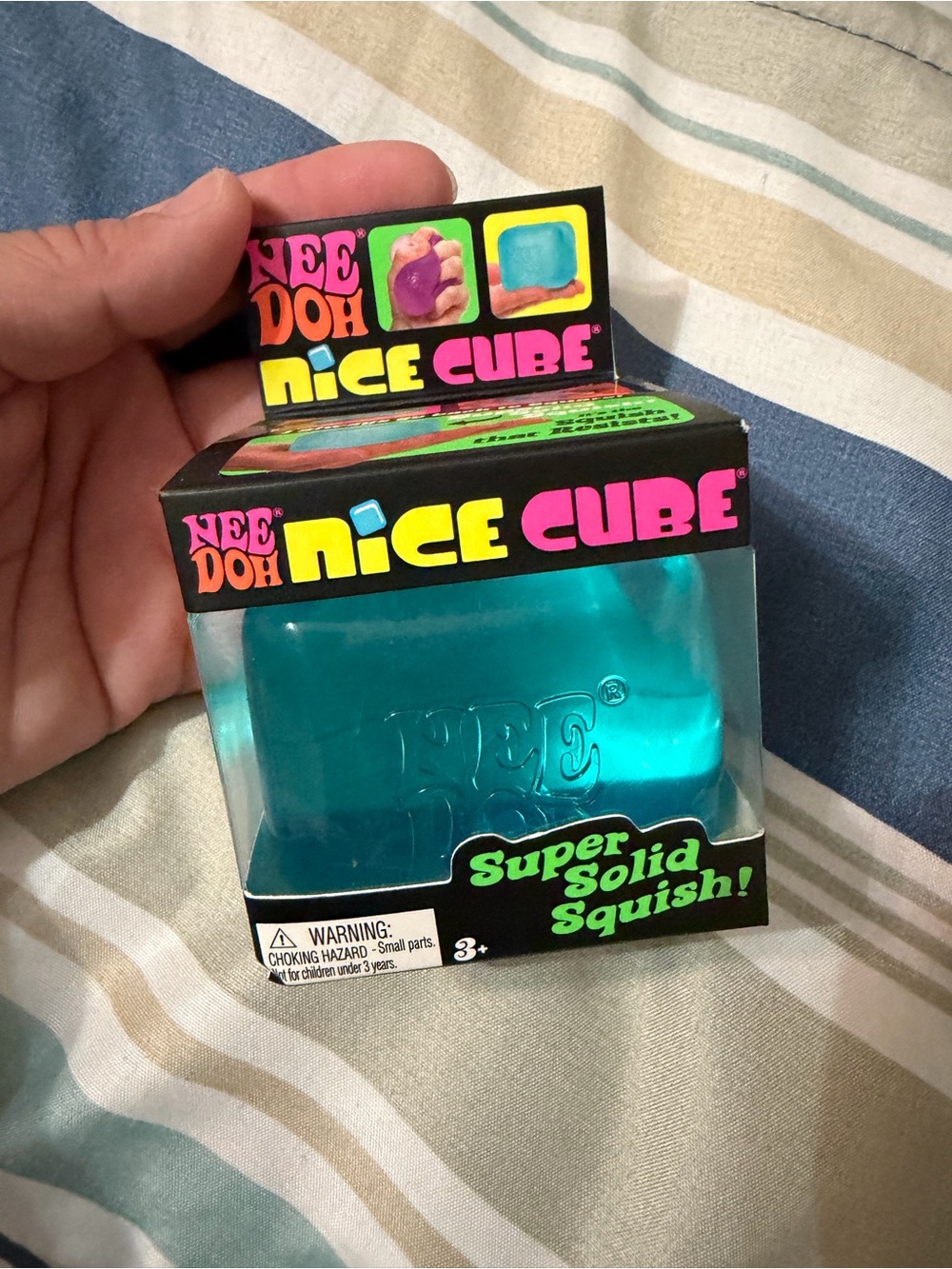 Blue nice cube needoh